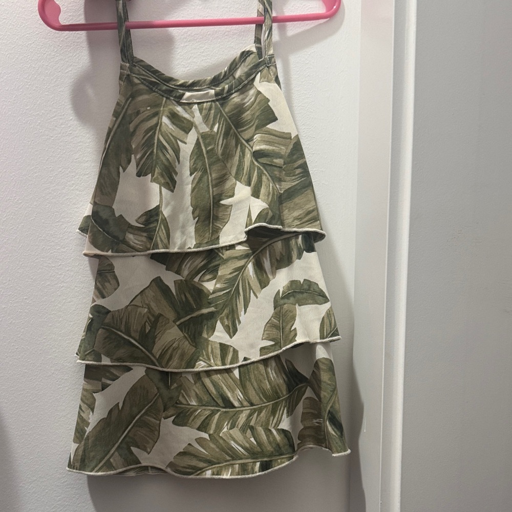 Mumu Mini Reagen Ruffle Dress